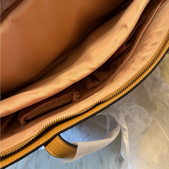 Poppy and Peonies Go Getter Tote Camel - Picture 6 of 11